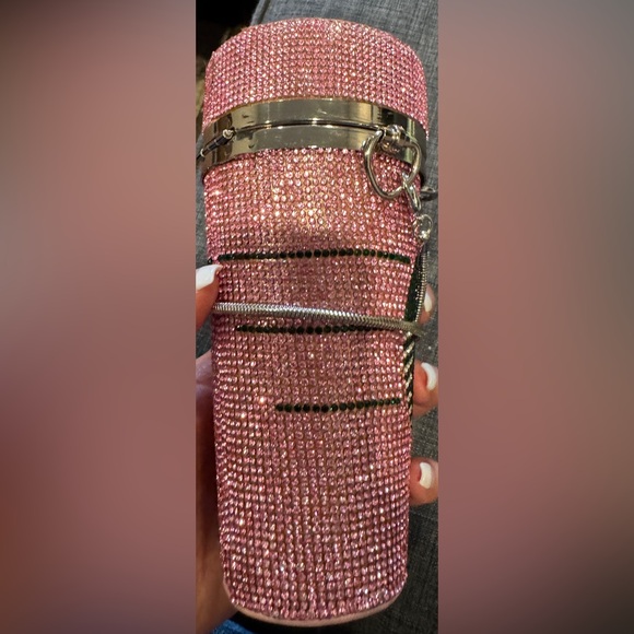 NEW IN BOX Starbucks themed Crystal embellished crossbody bag. - Picture 6 of 7